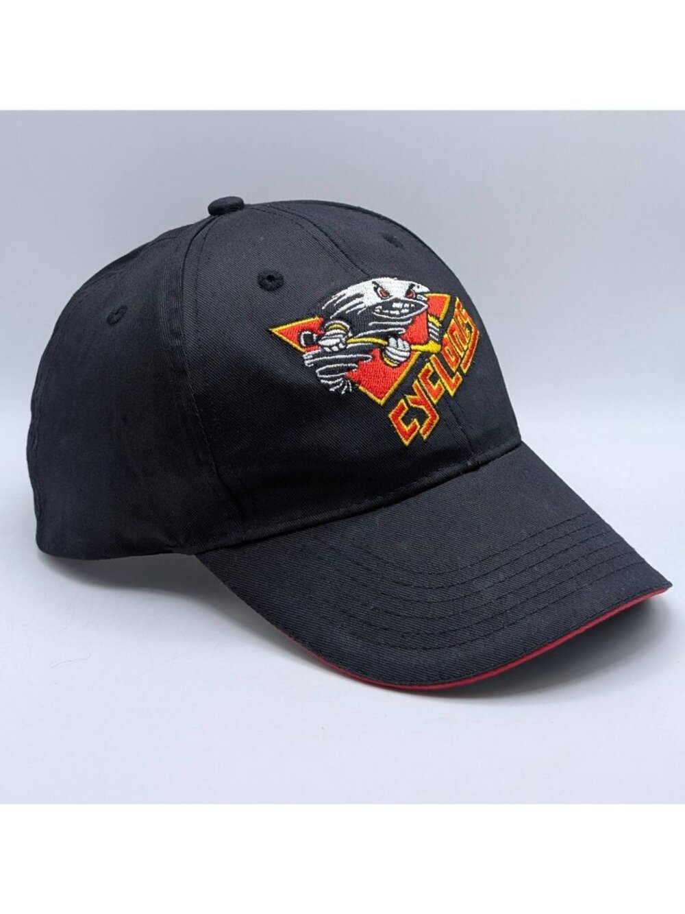 Vintage Cincinnati Cyclones Twister Retro Logo Hockey Hat Strap Back Adjustable